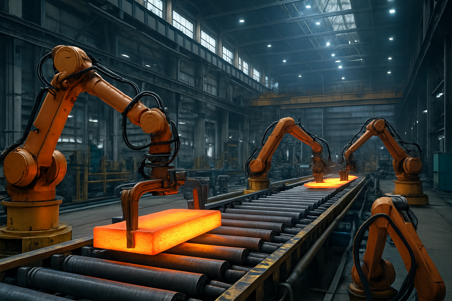 高强度螺纹钢生产线